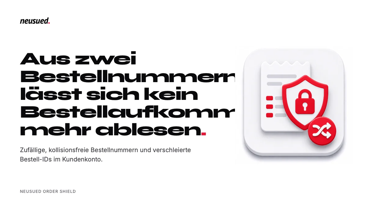 neusued Order Shield – Plugin für JTL-Shop 5